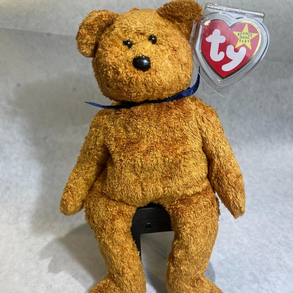 Ty Beanie Baby Fuzz retired RARE